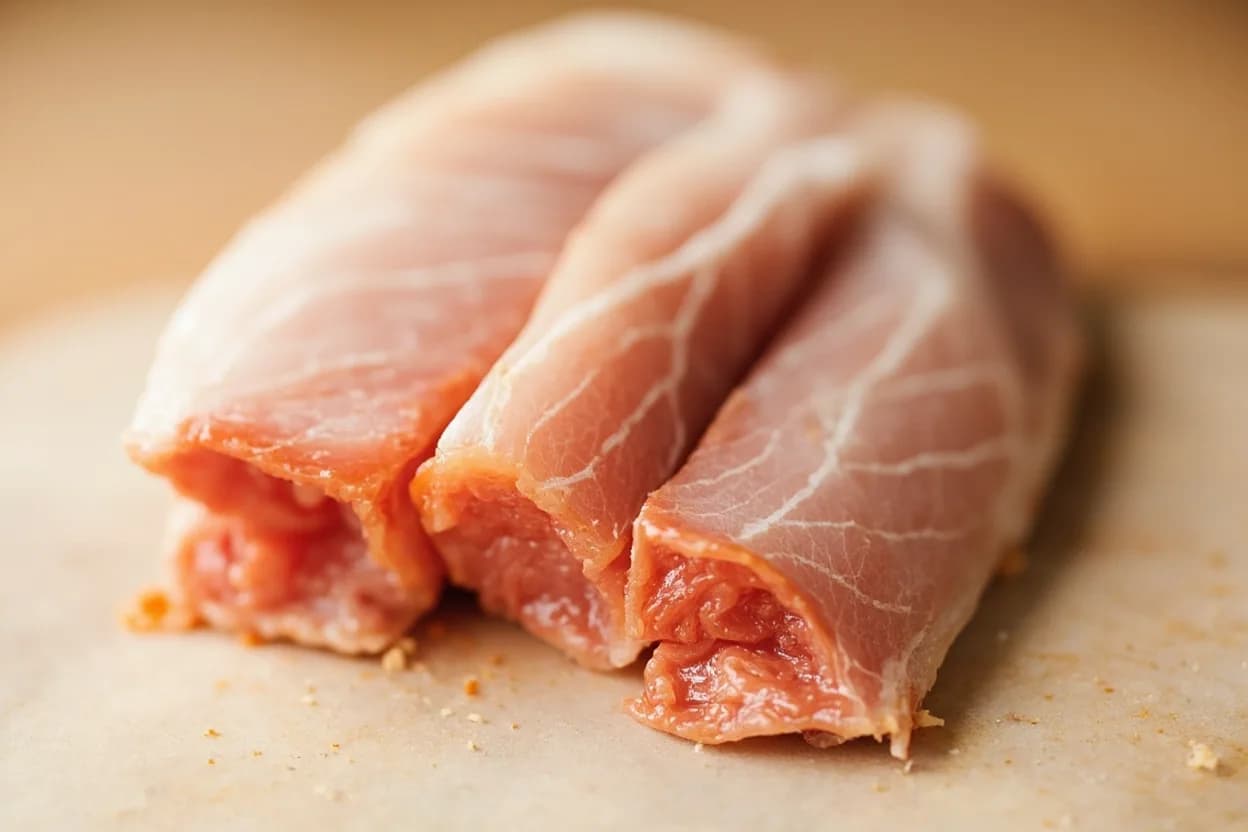 Where the fish loin for tiradito / sashimi-style slicing lives on the source. The center-cut loin, taken from the thickest dorsal section of the fillet after pinboning.
