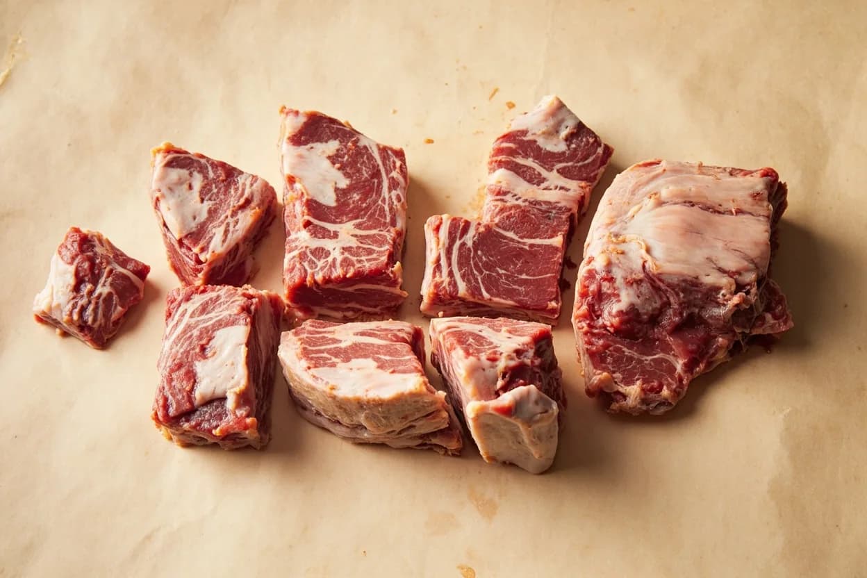 Where the halal lamb & goat primal breakdown lives on the source. The whole carcass after slaughter, skinning, and evisceration.