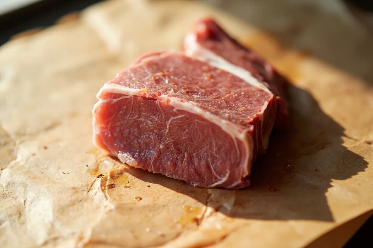 Where the hiki-zukuri (pulled tuna slice) lives on the source. Applied to the block (saku) of akami (lean), chutoro (medium-fatty), or otoro (fatty belly) sections of bluefin or bigeye tuna loin after it has been portioned and trimmed to a clean rectangle.