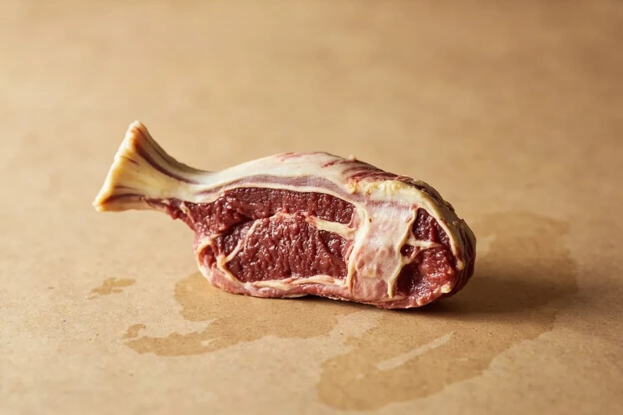 Where the nalli (marrow bone cross-cut) lives on the source. The leg bones of lamb or goat — primarily the femur (thigh bone) and tibia (lower leg bone).