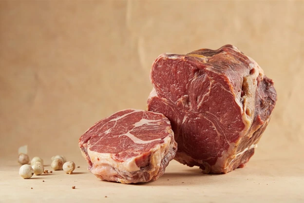 Where the offal butchery — heart, liver, kidney & sweetbreads lives on the source. Heart: the cardiac muscle of the animal — a dense, dark red muscle.