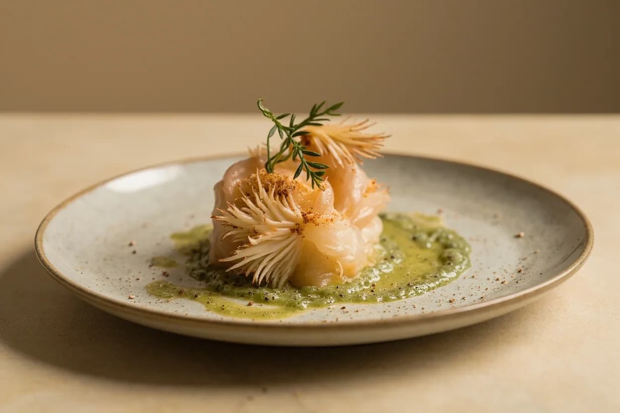 Sea Urchin (Uni) Opening & Cleaning prepared the canonical way — Spaghetti ai ricci di mare. Hold the live urchin spine-side down in a thick cloth or kitchen towel to protect your hand from spines.