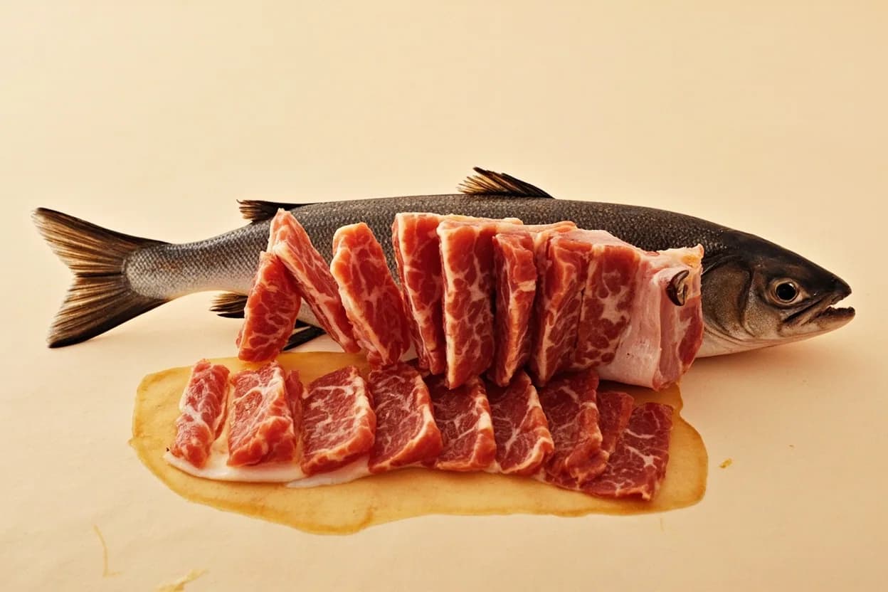 Where the tasajo butterfly accordion slice lives on the source. Applied to whole beef muscles — typically the sirloin tip (cuete), eye of round, or similar lean, elongated cuts — purchased or butchered in Oaxaca's mercados.