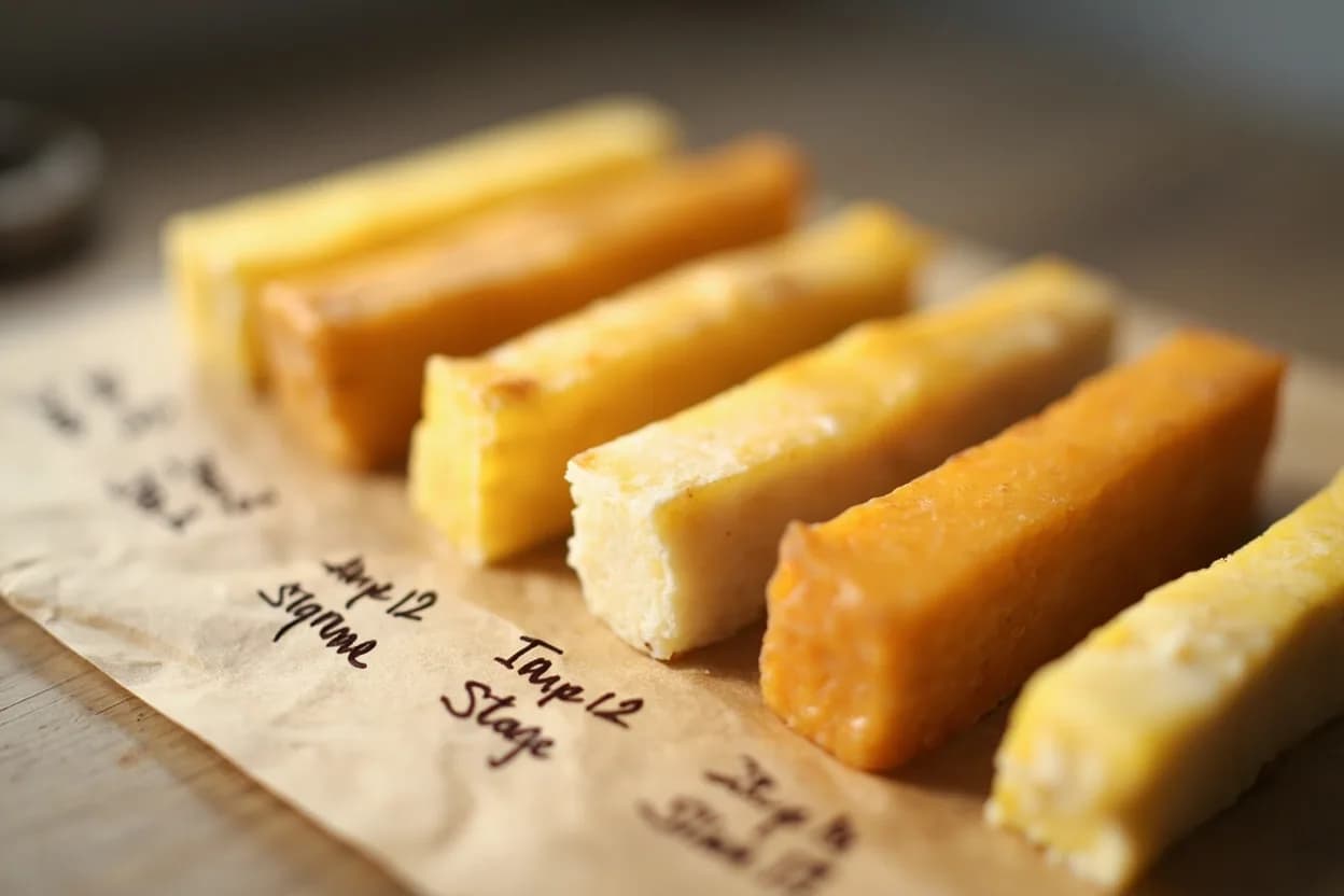 Mesophilic Culture Incubation Temperature in context — the stages just below and above, side-by-side. Mesophilic ('moderate-loving') cultures are the dominant starter organisms in the world's most diverse family of cheeses — cheddar, gouda, brie, camembert, colby, havarti, and the majority of fresh s… Target reference 20–25°C (68–77°F) for ambient incubation/aging; 28–32°C (82–90°F) at initial inoculation.