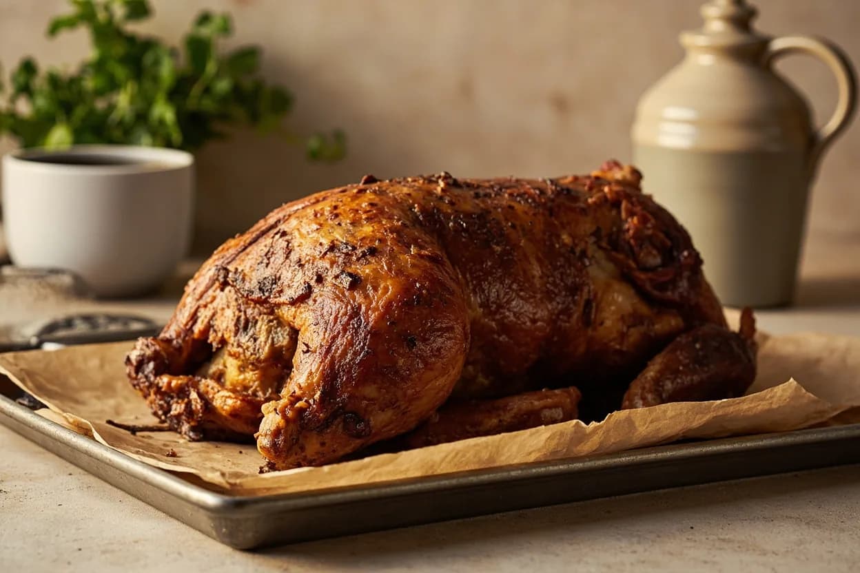 Whole Pig & Whole Hog Roast Core Temperature in practice — Filipino lechon (whole spit-roasted pig). A 15 kg suckling pig (lechon de leche) may roast in 3–4 hours at 180°C and reach 74°C in the hip easily.