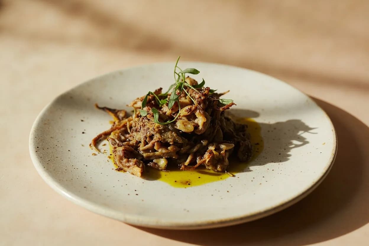 Ajwain (Carom Seed) in its element — Ajwain paratha (North Indian layered flatbread). Adventurous crossover: Lamb fat — Rendered lamb fat is rich and gamey; ajwain's thymol acts like concentrated thyme, cutting the richness and giving Middle Eastern-inflected dishes a distinctive herbal note without adding green plant matter..