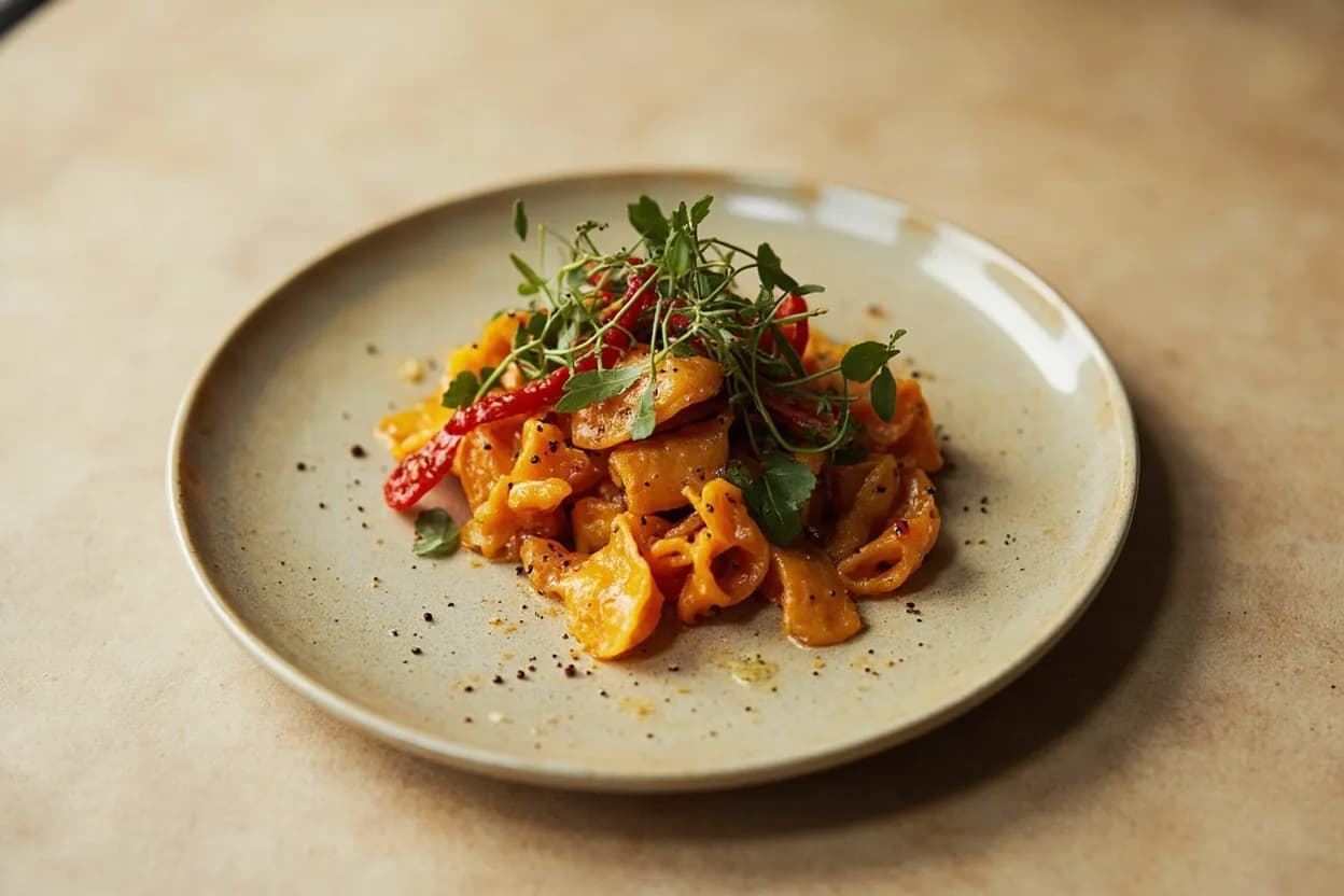Bird's Eye Chili in its element — Som tam (Thai green papaya salad). Adventurous crossover: Honey — The complex sugars and floral notes of raw honey wrap around the chili's clean heat — a Southeast Asian-inspired glaze for fried chicken, shrimp, or roasted carrots..