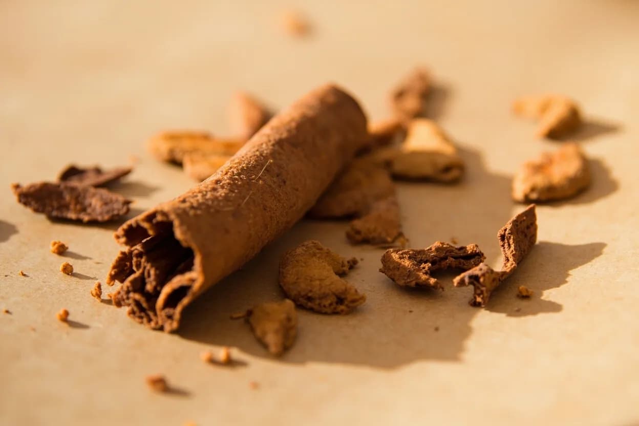 Canela (Mexican Cinnamon) in its natural form. Canela is the Spanish name for Ceylon cinnamon (Cinnamomum verum), the variety universally preferred in Mexican and Central American cooking over the harder, more pungent cassia (C. Tasting profile: warm, gentle sweetness, floral citrus brightness (linalool), soft clove undertone (eugenol), mild cinnamaldehyde warmth without harshness.