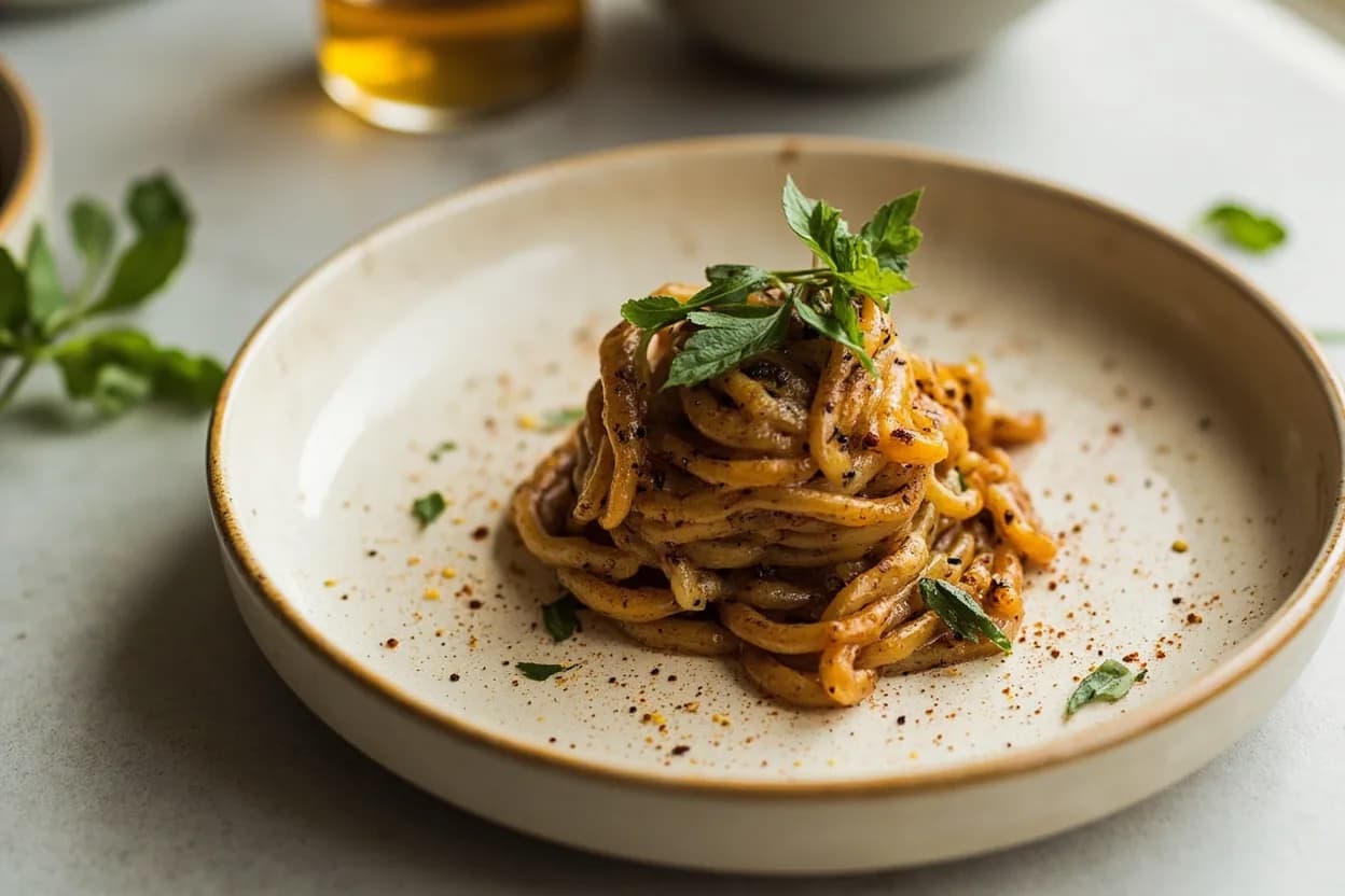 Espresso in its element — Tiramisu. Adventurous crossover: Anchovy — A small amount of espresso in a slow-cooked braise containing anchovies (à la umami-stacking technique) works because both are glutamate-rich umami bombs; the coffee's bitterness fills in around the anchovy's fish-funk,….