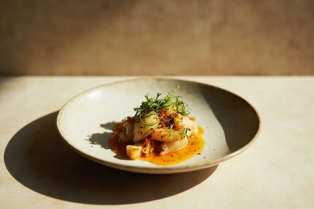 Korean Pear in its element — Bulgogi (Korean marinated beef). Adventurous crossover: Miso — White miso's fermented umami deepens with pear's sweetness; grated pear in a miso glaze for chicken or pork creates an unexpected tenderizing, caramelizing effect..
