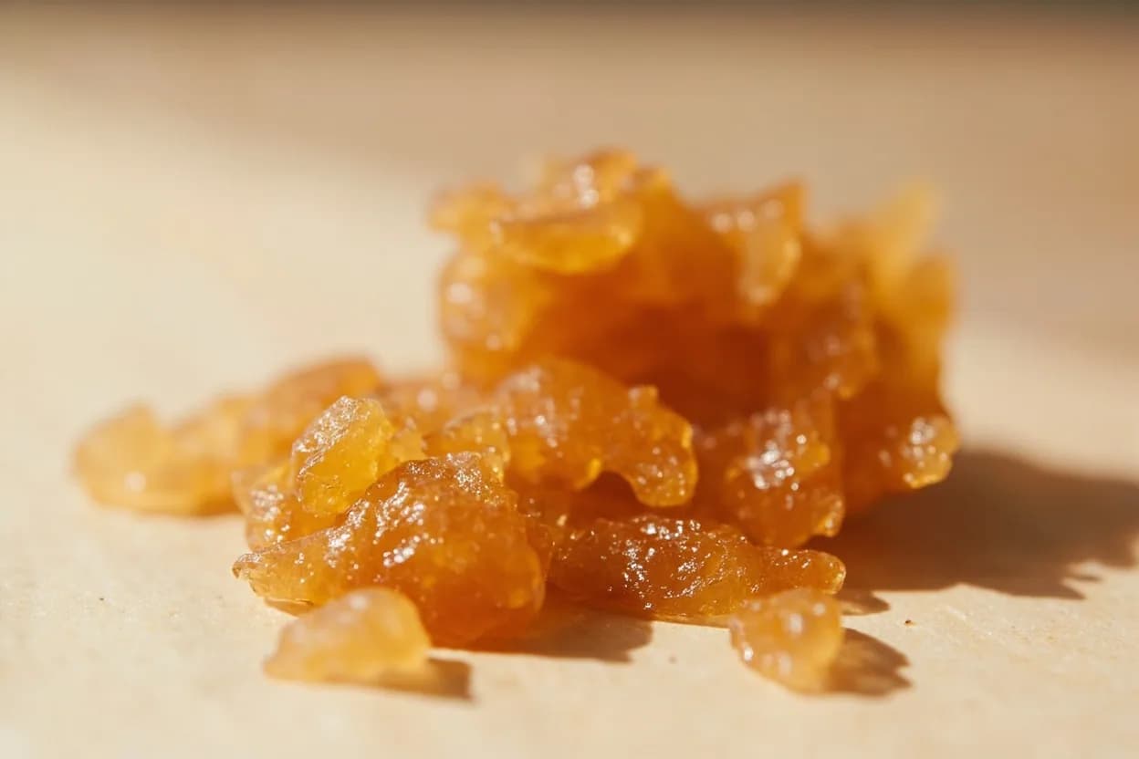 Palm Sugar in its natural form. Palm sugar is an unrefined sugar produced by boiling and reducing the sap tapped from the flower buds of various palms — principally the coconut palm (Cocos nucifera) and the Arenga pinnata (sugar pa… Tasting profile: deep caramel, butterscotch and toffee, faint molasses earthiness, subtle smokiness.