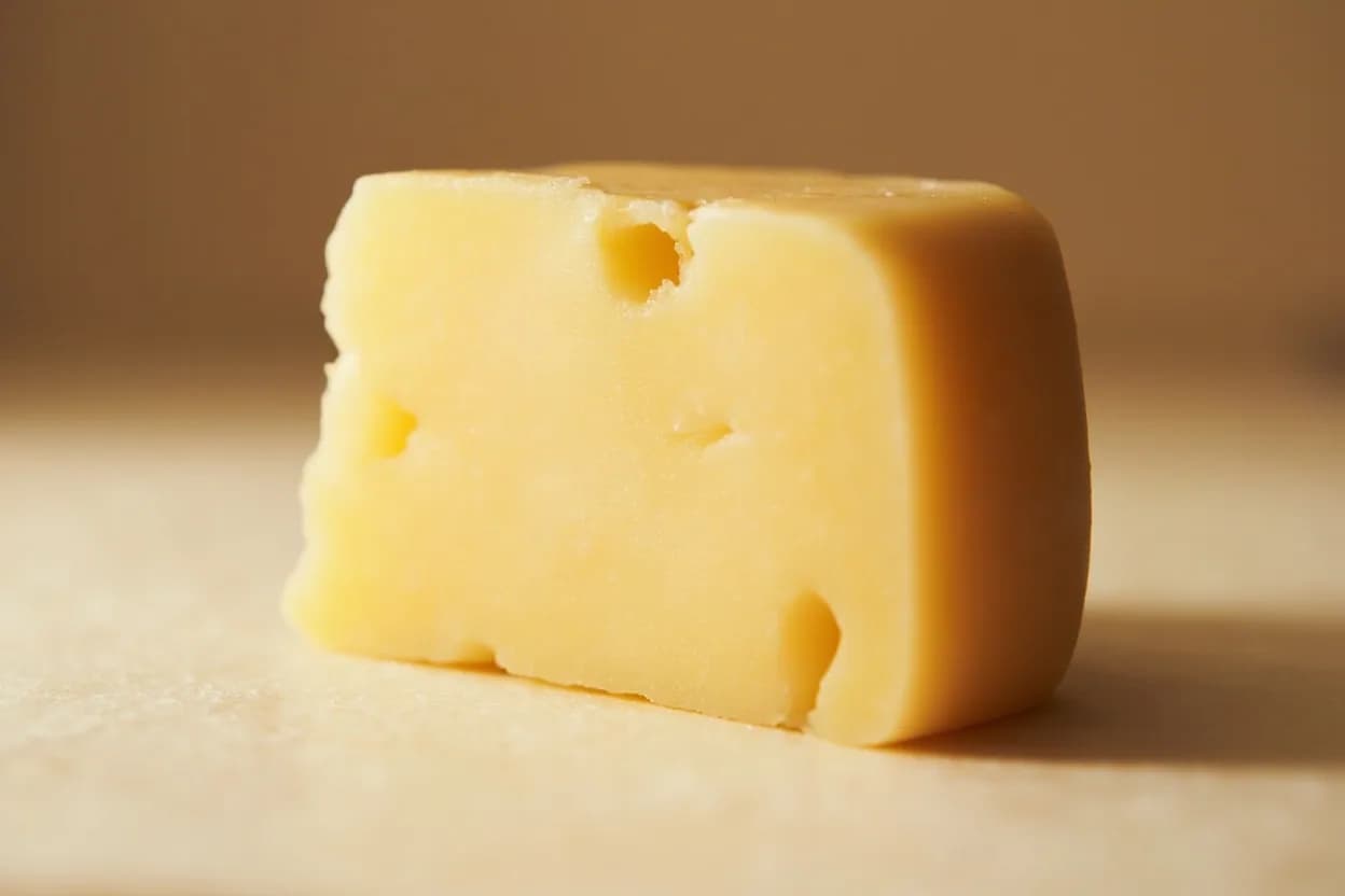 Parmigiano-Reggiano in its natural form. Parmigiano-Reggiano is a Protected Designation of Origin (PDO) hard cheese produced exclusively in the provinces of Parma, Reggio Emilia, Modena, Bologna, and Mantua in northern Italy. Tasting profile: intense, glutamate-rich umami, caramelised milk and butter, toasted hazelnut and almond, crystalline salt pockets.