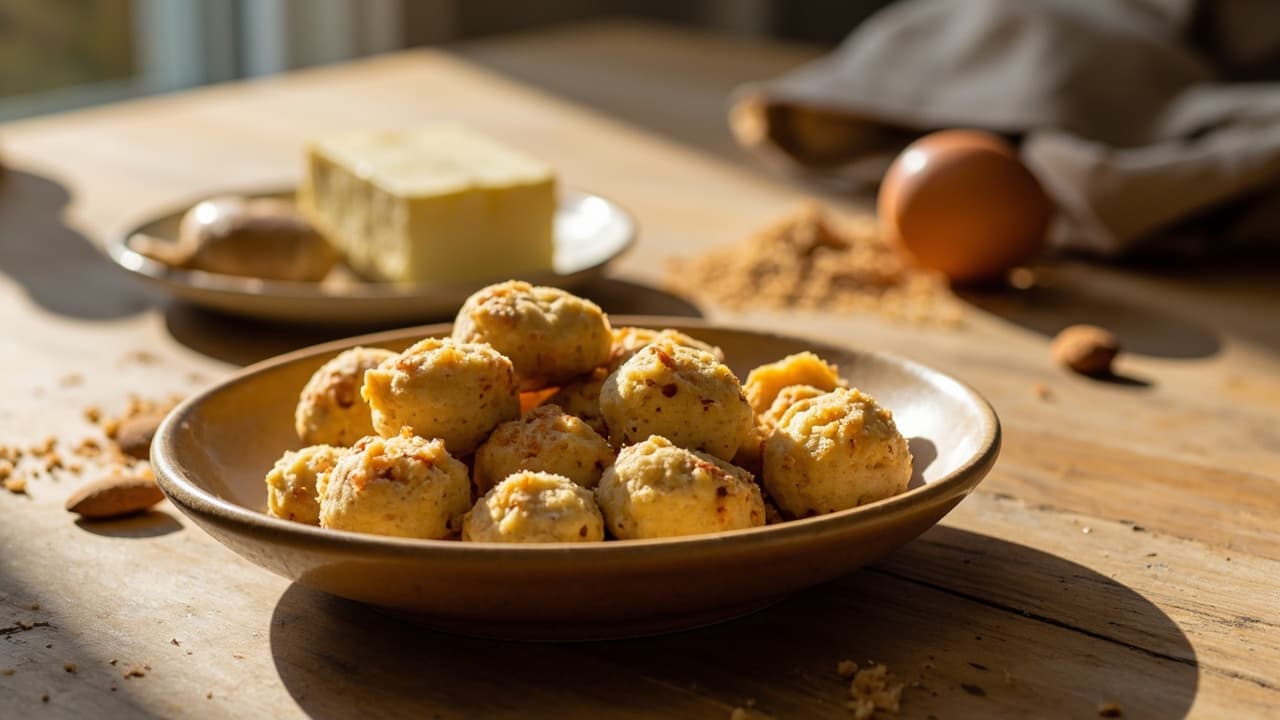 Almond Cookie Bites