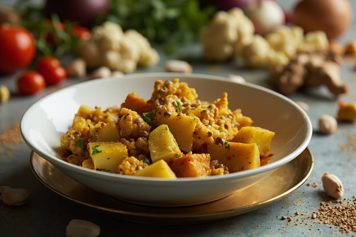 Aloo Gobi with Toasted Whole Cumin