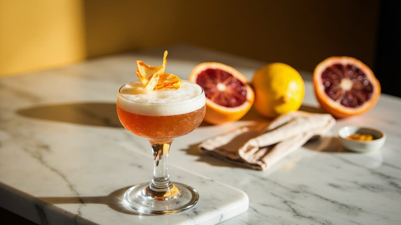 Amaro & Citrus Flip
