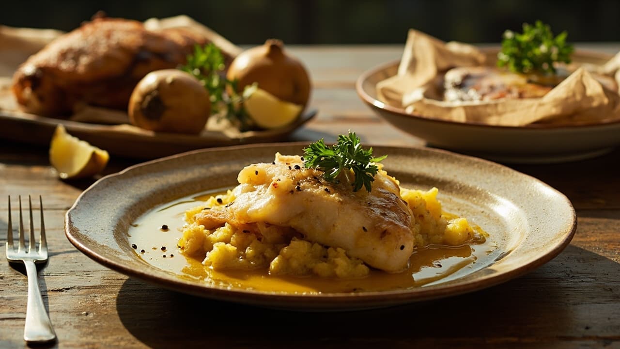Bacalhau à Lagareiro, Olive Oil Smash