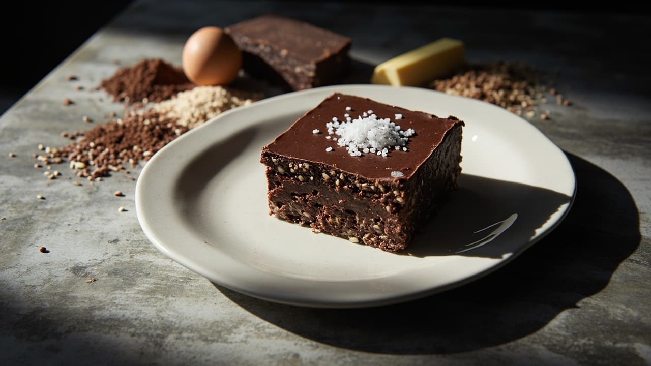 Bitter Chocolate Sesame Parfait