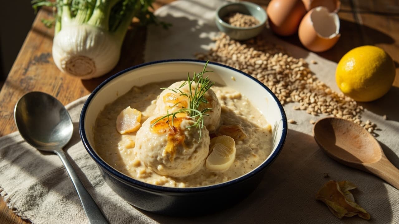 Buckwheat and Arborio Rice Pudding with Fennel and Honey