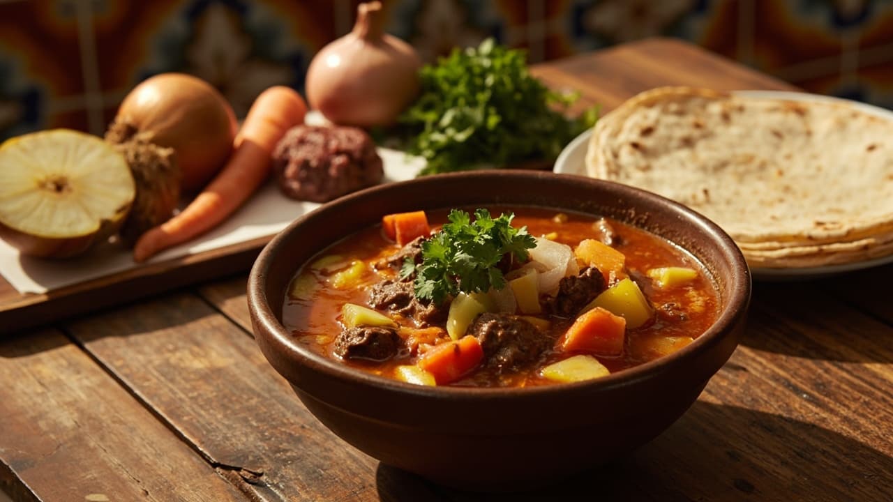 Caldos de Res con Paprika y Limón
