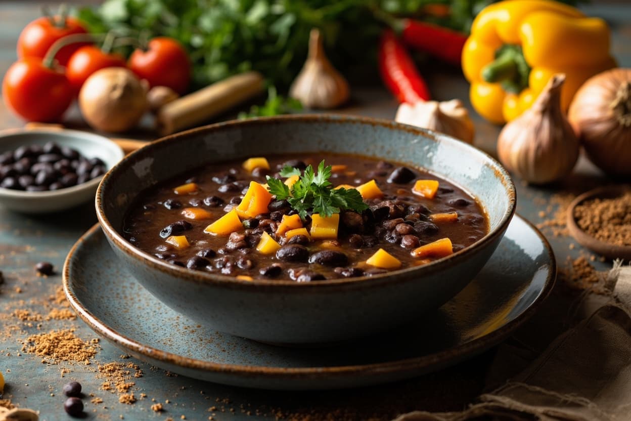Caraotas Negras Black Bean Soup