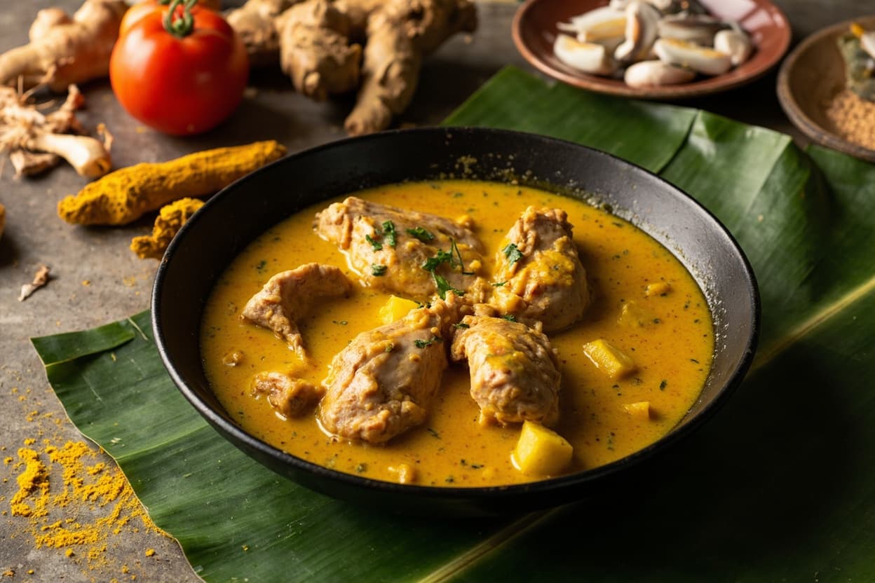 Caribbean Curry Chicken and Potato