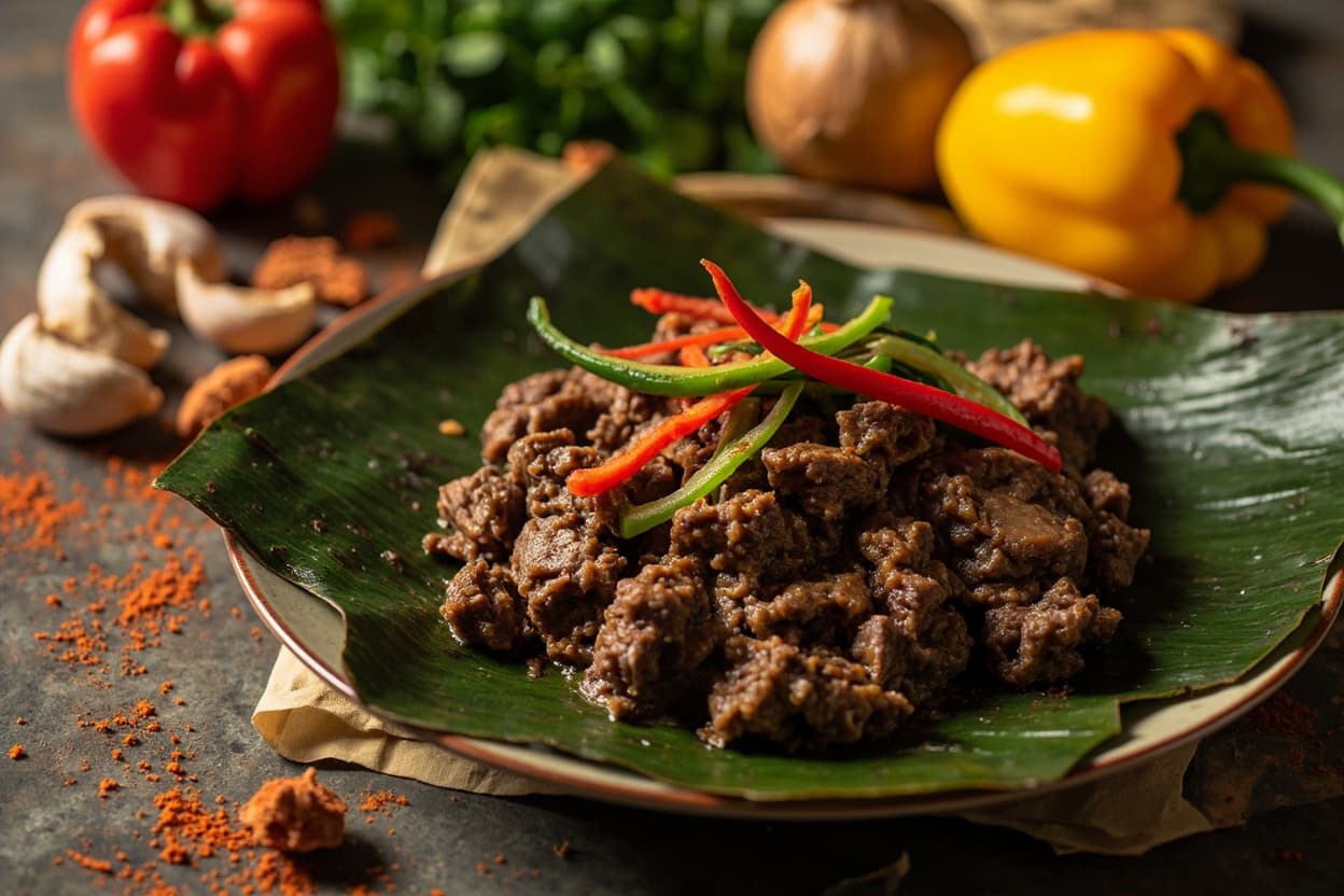 Caribbean Pepper Steak Skillet