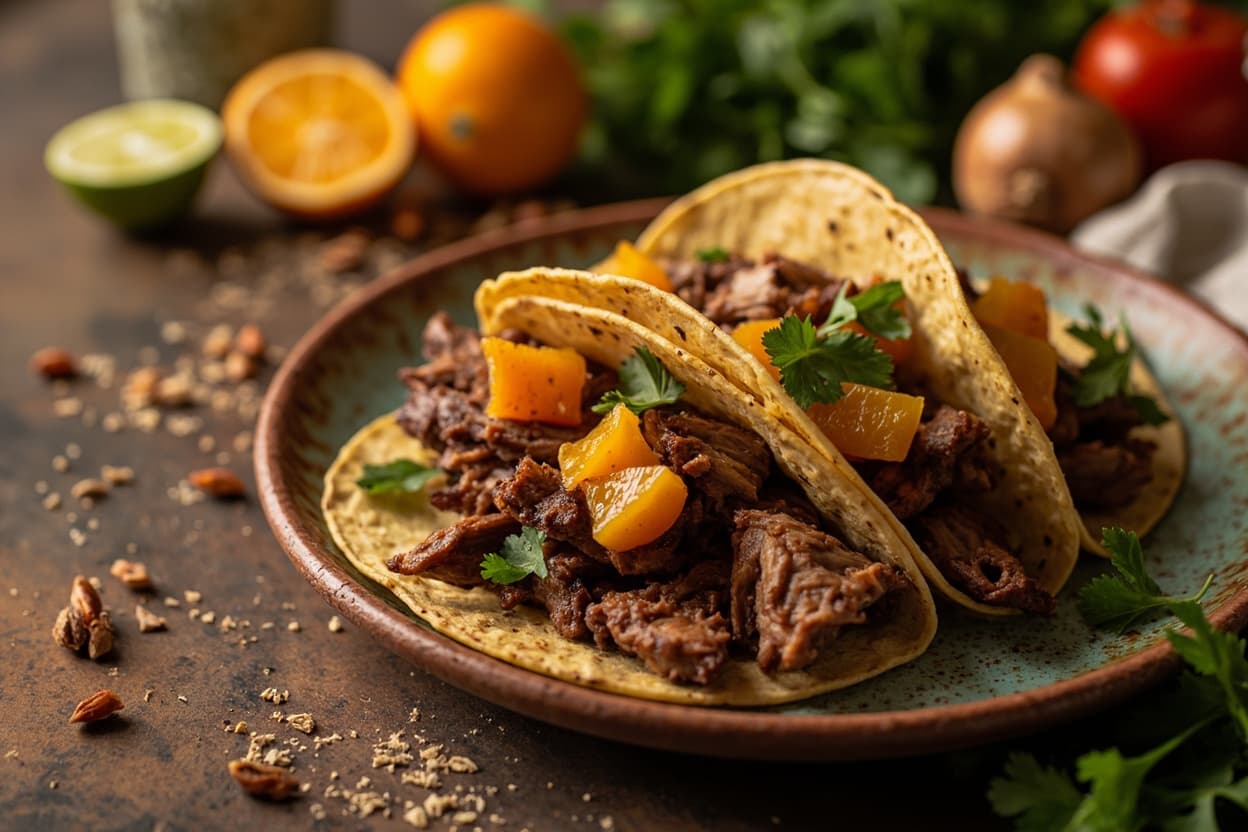 Carnitas Tacos with Orange and Toasted Cumin