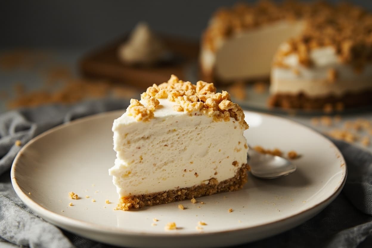 Cereal-Crunch Marshmallow Cheesecake