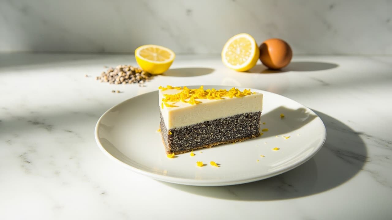 Chia Vanilla Cream Terrine