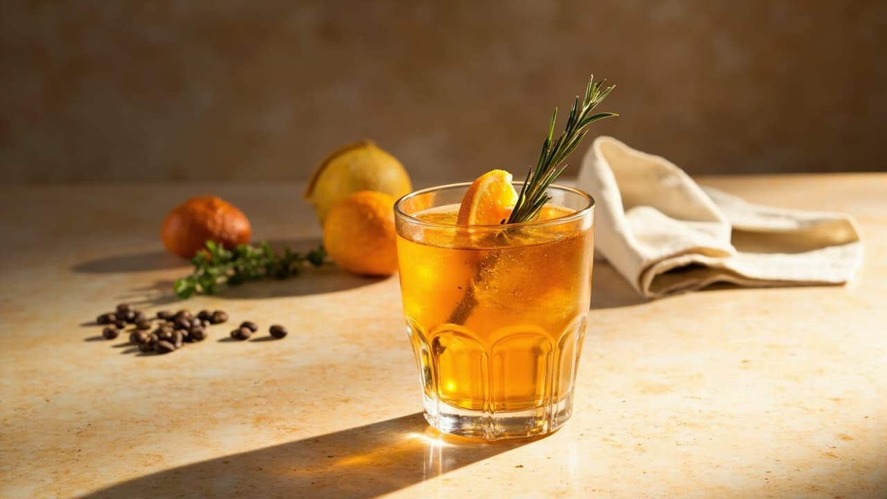 Citrus Blossom Cold Brew Tonic