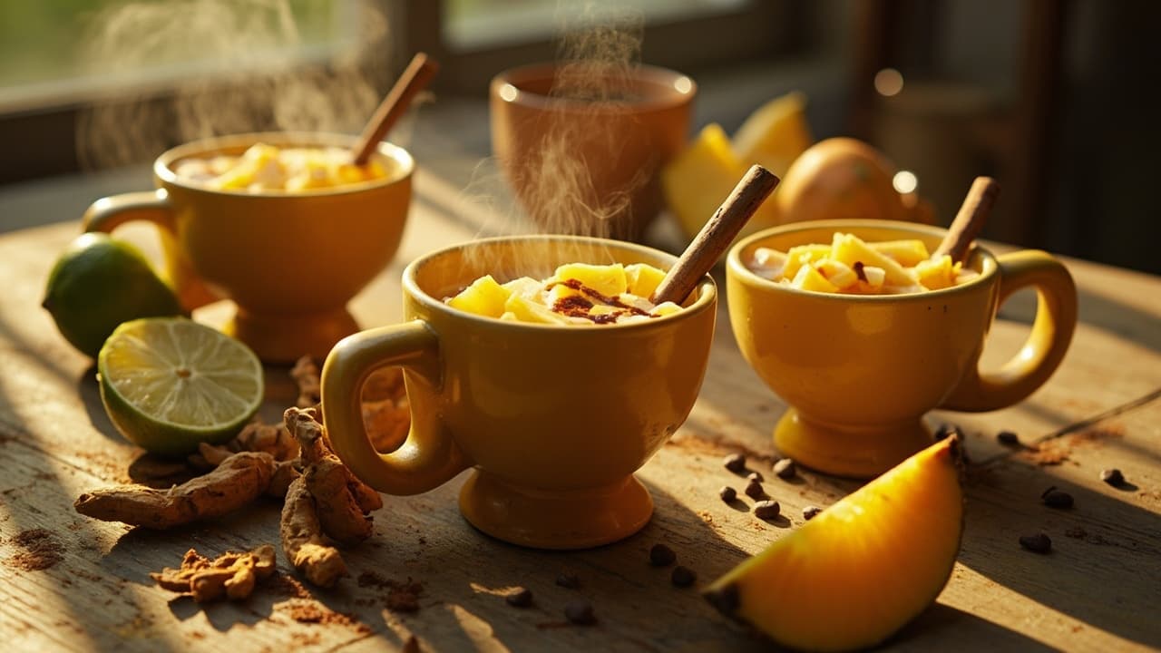 Cocoa Turmeric Sunrise Elixir