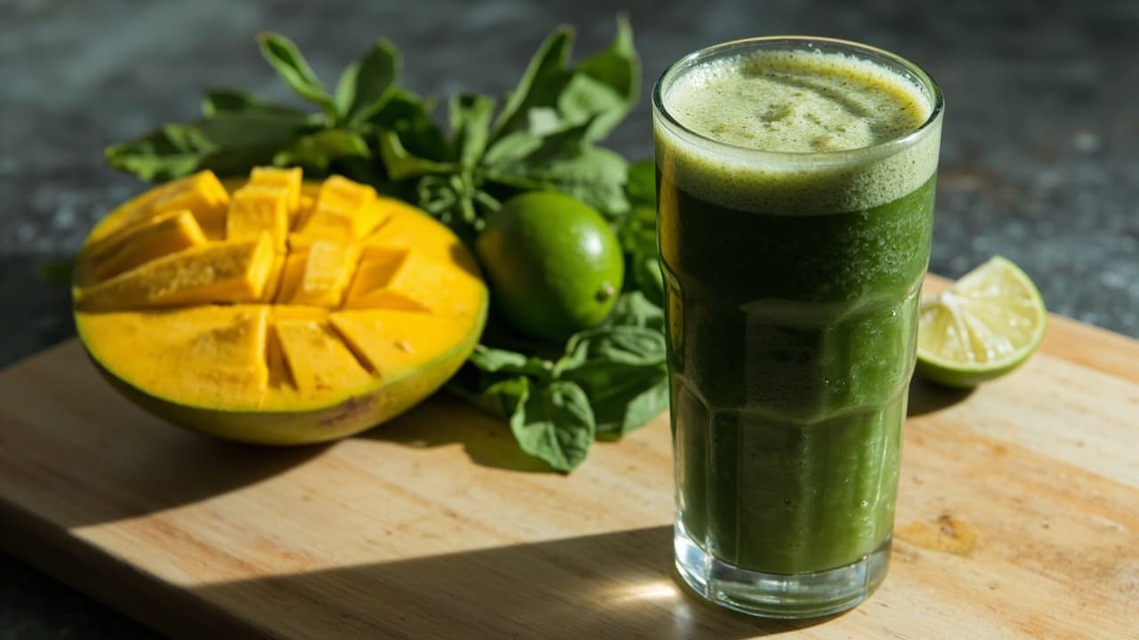 Coconut Basil Sip
