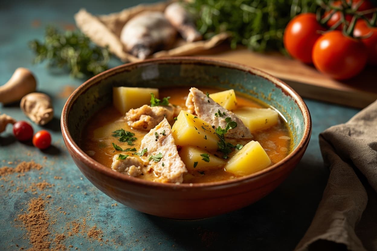 Cod and Potato Stew with Cumin