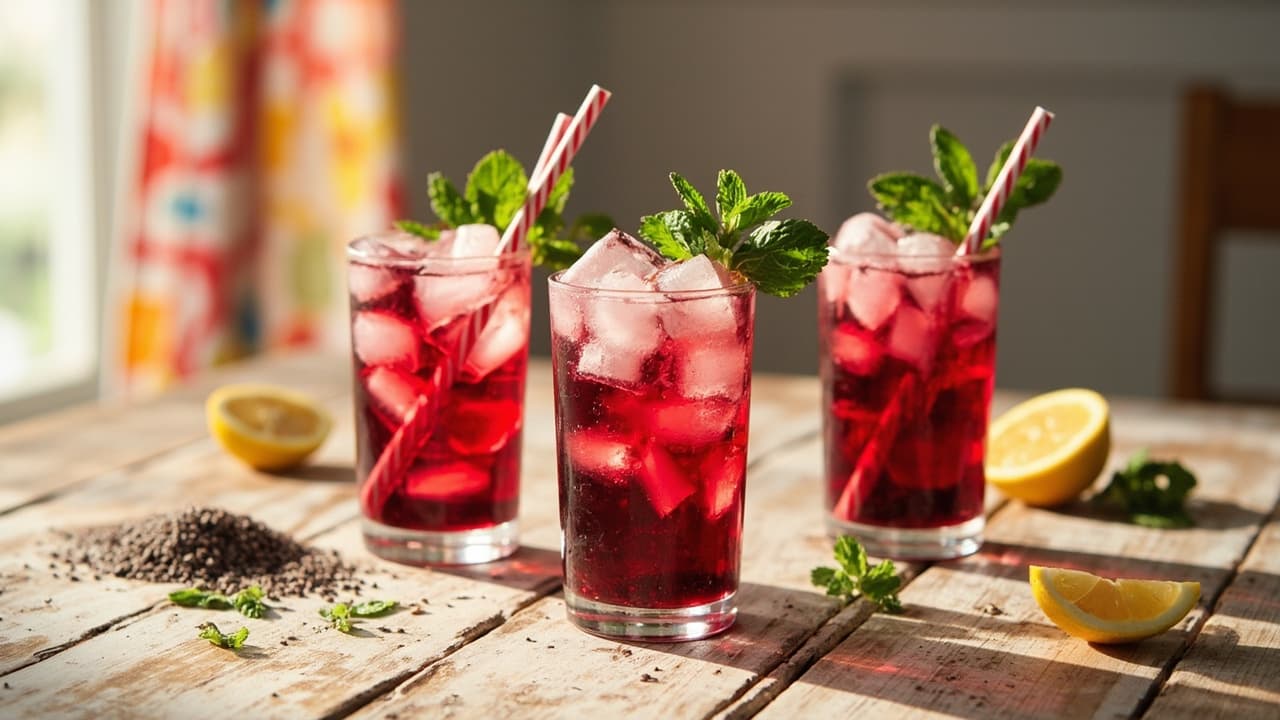 Cranberry Chia Cooler