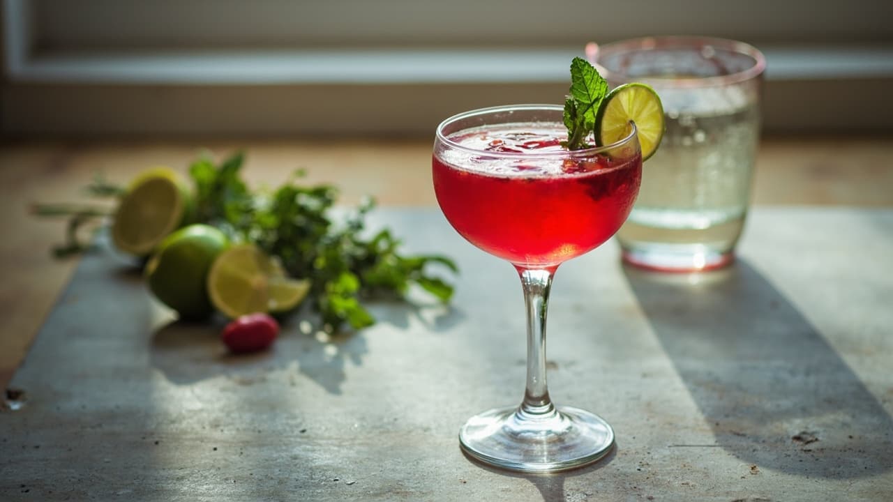 Cranberry Daiquiri Elegante