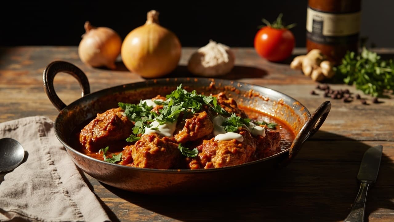 Creamy Yogurt Chicken with Ginger and Cumin Slow Braise