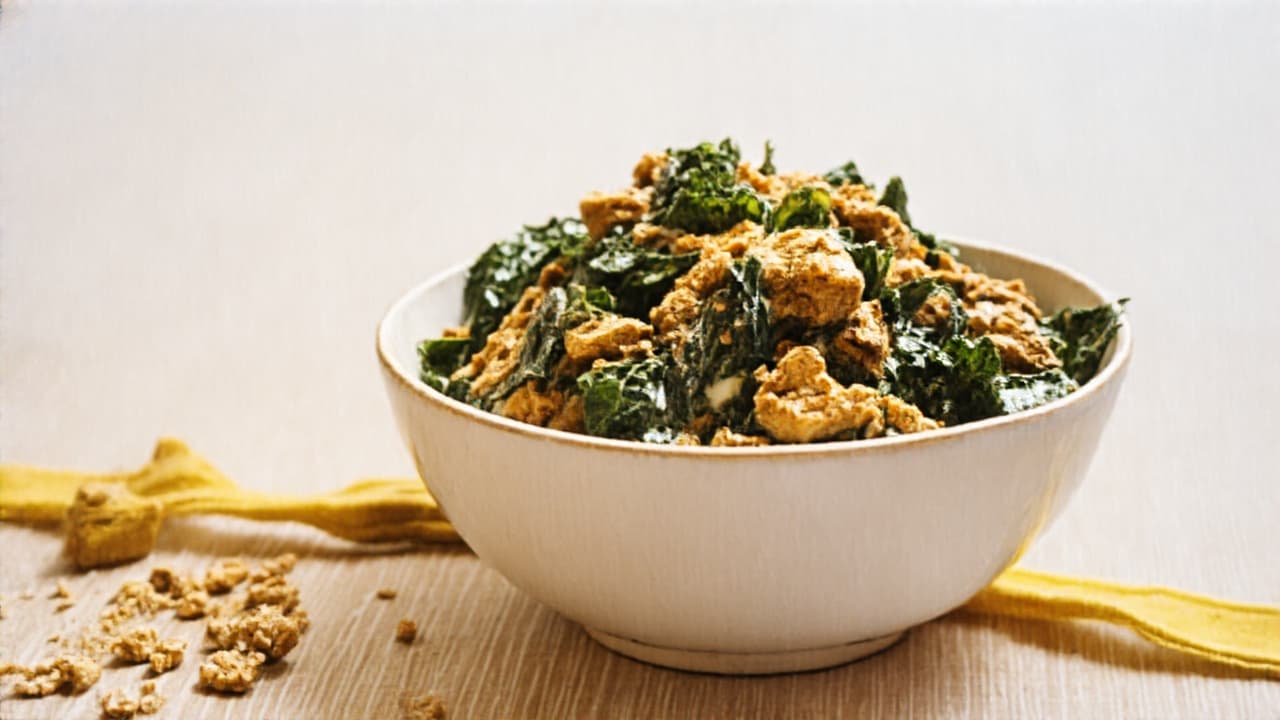 Crispy Chickpea and Sweet Potato Masala Bowl with Tahini-Lime Drizzle