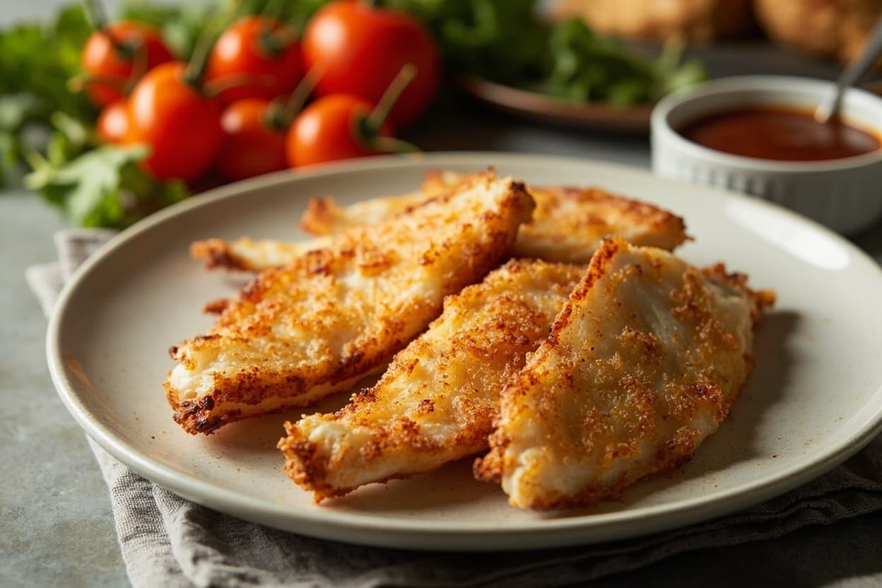 Crispy Pan-Fried Frozen Fish
