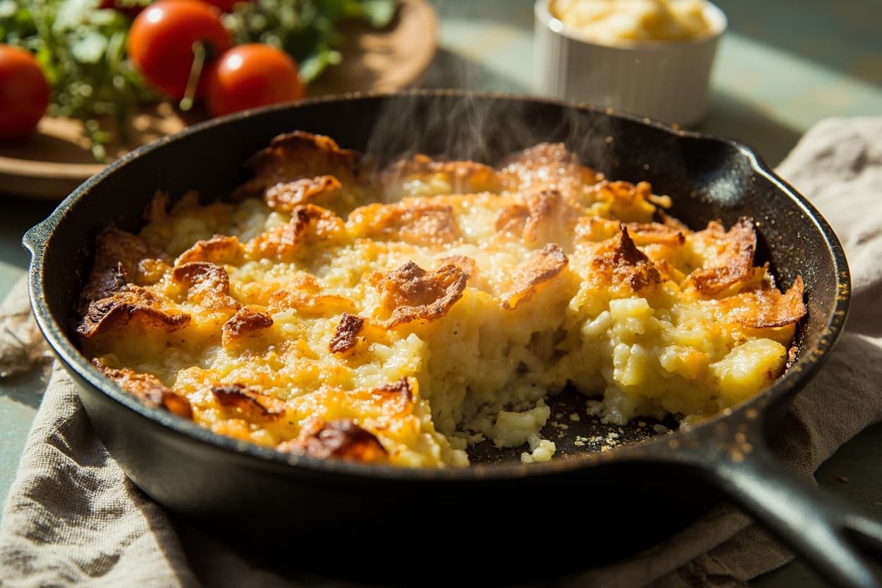 Crispy Potato and Parmesan Bake