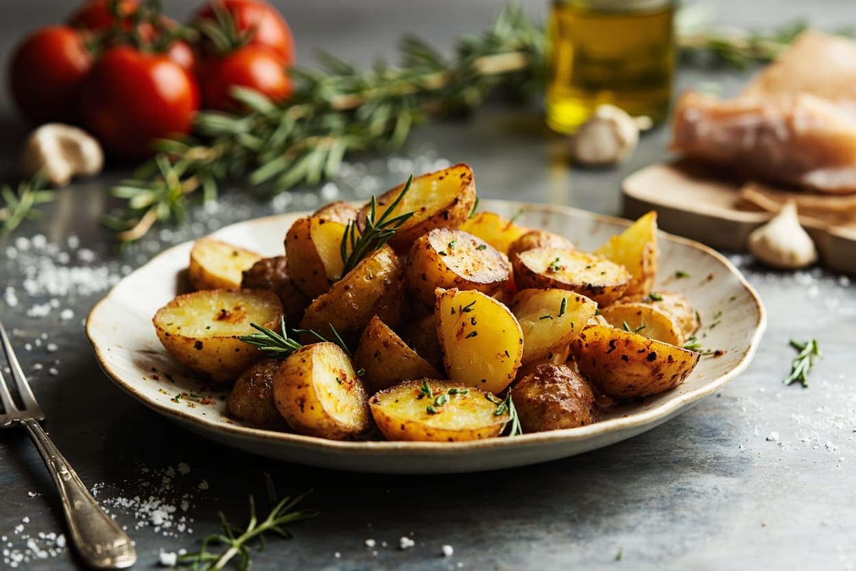 Crispy Roast Potatoes with Rosemary