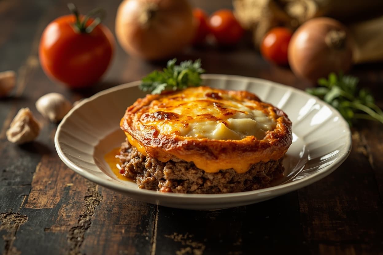 Escondidinho Beef Pie under Sweet Potato