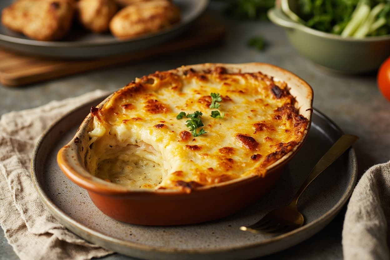 Fast-Track Cheesy Potato Gratin