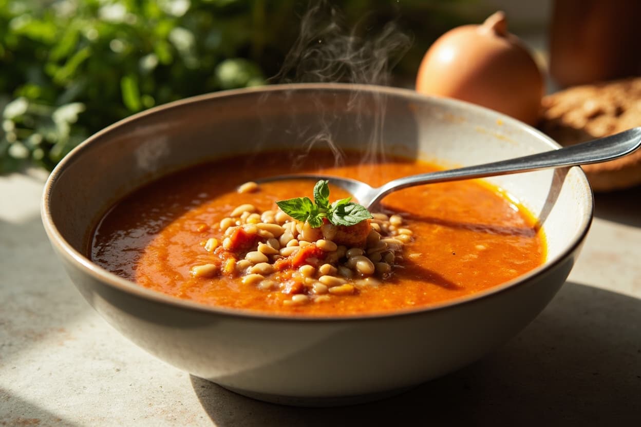 Flexible Tomato and Lentil Soup