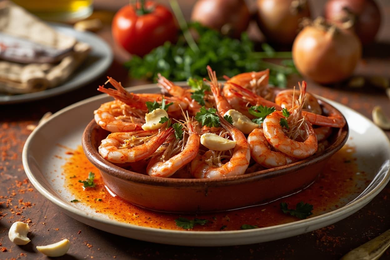 Gambas al Ajillo with Smoked Paprika