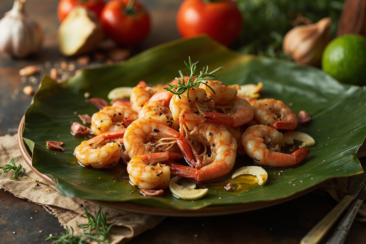 Garlic Shrimp Gambas in Olive Oil
