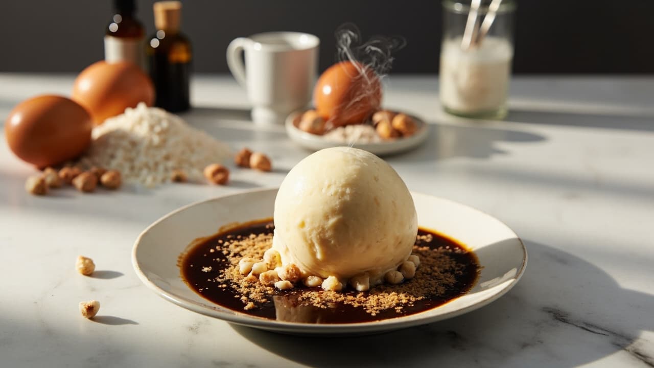 Hazelnut Espresso Affogato