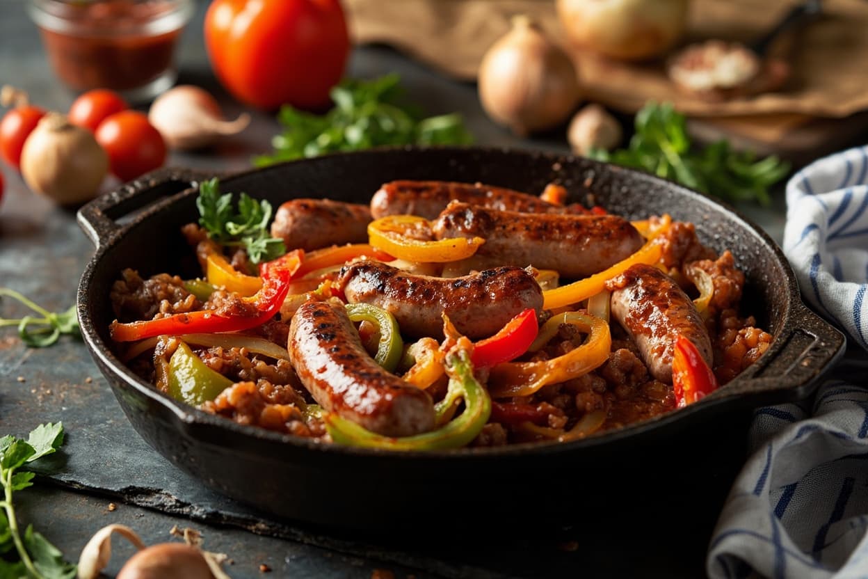 Italian Sausage and Pepper Skillet