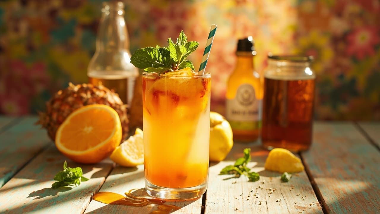 Kombucha Citrus Sunrise