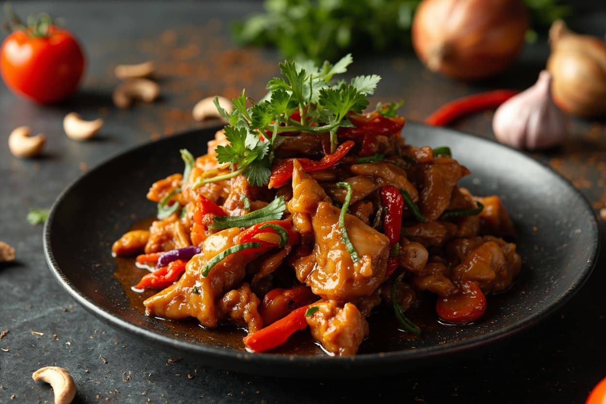 Kung Pao Chicken with Cashews