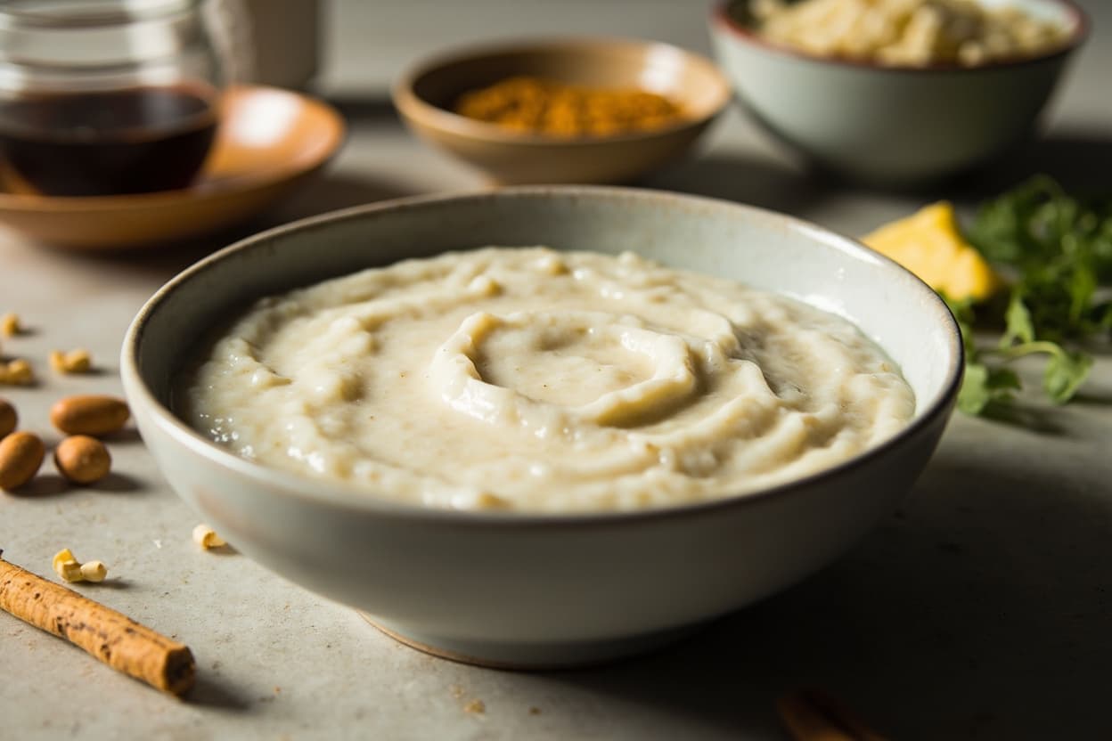 Leftover Rice and Yogurt Porridge